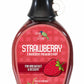 Green Jay Gourmet Strawberry Syrup - 3 Ingredient Premium Breakfast Syrup With Fresh Strawberries, Cane Sugar & Lemon Juice - Al