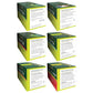 Bigelow Tea Green Tea Variety Pack, Classic Green Tea, Lemon, Pomegranate, Mint, Peach And Constant Comment Flavors, 20 Count Box (Pack Of 6), 120 Total Tea Bags