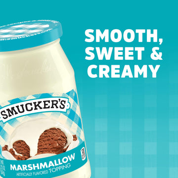 Smucker'S Marshmallow Flavored Topping, 12.25 Ounce (Pack Of 6)