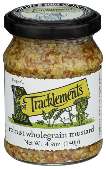 Tracklements, Mustard Whole Grain, 5 Ounce