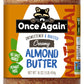 Once Again Natural Creamy Almond Butter, 16Oz - Roasted - Salt Free, Unsweetened - Gluten Free Certified, Peanut Free, Vegan, Ko