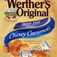 Aromatik Werthers Original Hard Candy, Sugar Free Chewy Caramel, 1 lb Resealable Pouch
