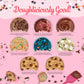 Nobaked Cookie Dough - Edible Assorted Flavors Cookie Dough Meant To Be Eaten Raw With A Soft & Smooth Consistency And No Bitter