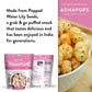 AshaPops Himalayan Pink Salt Flavored Popped Water Lily Seeds, 1 oz (Pack of 6) - Gluten-Free, Vegan, Paleo, Nut-Free, Corn-Free