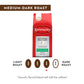 Community Coffee Cafe Special Half-Caff Medium Dark Roast Ground Coffee, 12 Ounce, Pack of 1