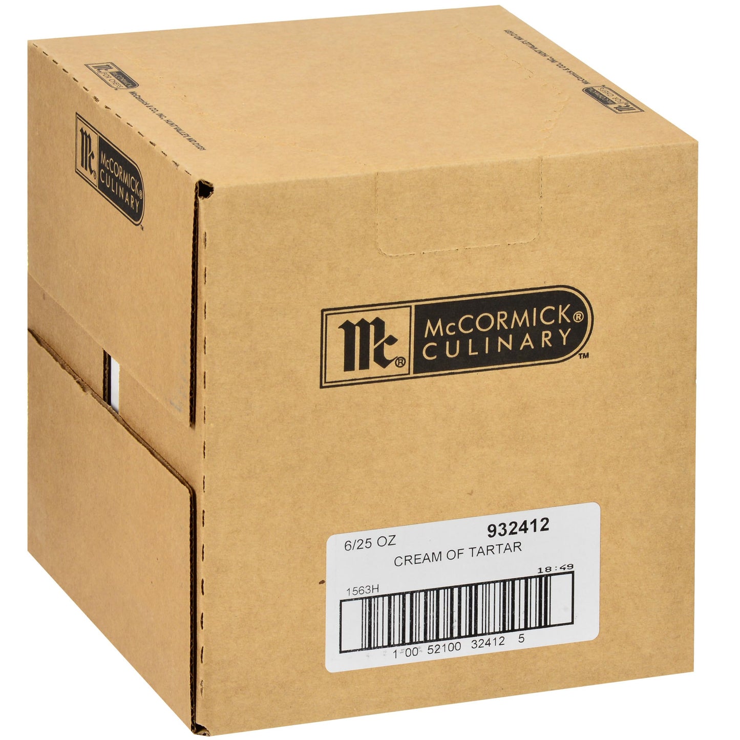 McCormick Culinary Cream of Tartar, 25 oz (Pack of 6) - Six 25 Ounce Containers of Cream of Tartar Powdered Thickening Agent for