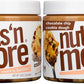 Nuts N More Chocolate Chip Cookie Dough Peanut Butter Spread - High Protein, Low Carb, Low Sugar, Gluten Free, Non-GMO, All-Natu