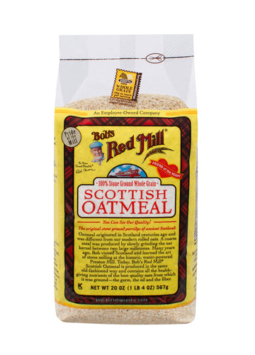 Bob'S Red Mill Scottish Oatmeal, 20 Oz (4 Pack)