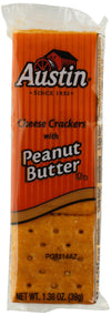 Austin Cheese Crackers With Peanut Butter, 1.38Oz (27 Count)
