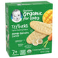 Gerber Organic For Baby Teethers, Mango Banana Carrot, Gentle Teething Wafers, Made With Non-Gmo Ingredients, 12 Individually Wr