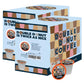 Double Donut Coffee High Caffeine Coffee Pods, Dark Roast, 48 Count, Compatible with Keurig K Cup Brewer