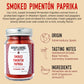 Burlap & Barrel Smoked Pimentón Paprika - Rich Flavor, Mild Heat - 1.8oz Glass Jar