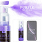 Vividye Edible Glitter Spray - 20g Purple Luster Dust for Baking, Cocktails, Cake, and Candy Decoration