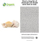 Organic Garlic Powder | 8 oz (226g) | USDA Organics and Non-GMO Verified Project Approved | Product of India | 100% Raw and Natural | Resealable Kraft Bag by SHOPOSR