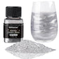 NiHome Edible Glitter Powder - Luster Dust for Food Decorating, 5g, Silver, Vegan, Allergen-Free