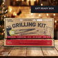 Ultimate Gourmet Grilling Seasonings & Spices Gift Set, Grill, Griddle, Bbq, Smoker, Unique Gift For Dad & Guys, Stainless Tongs