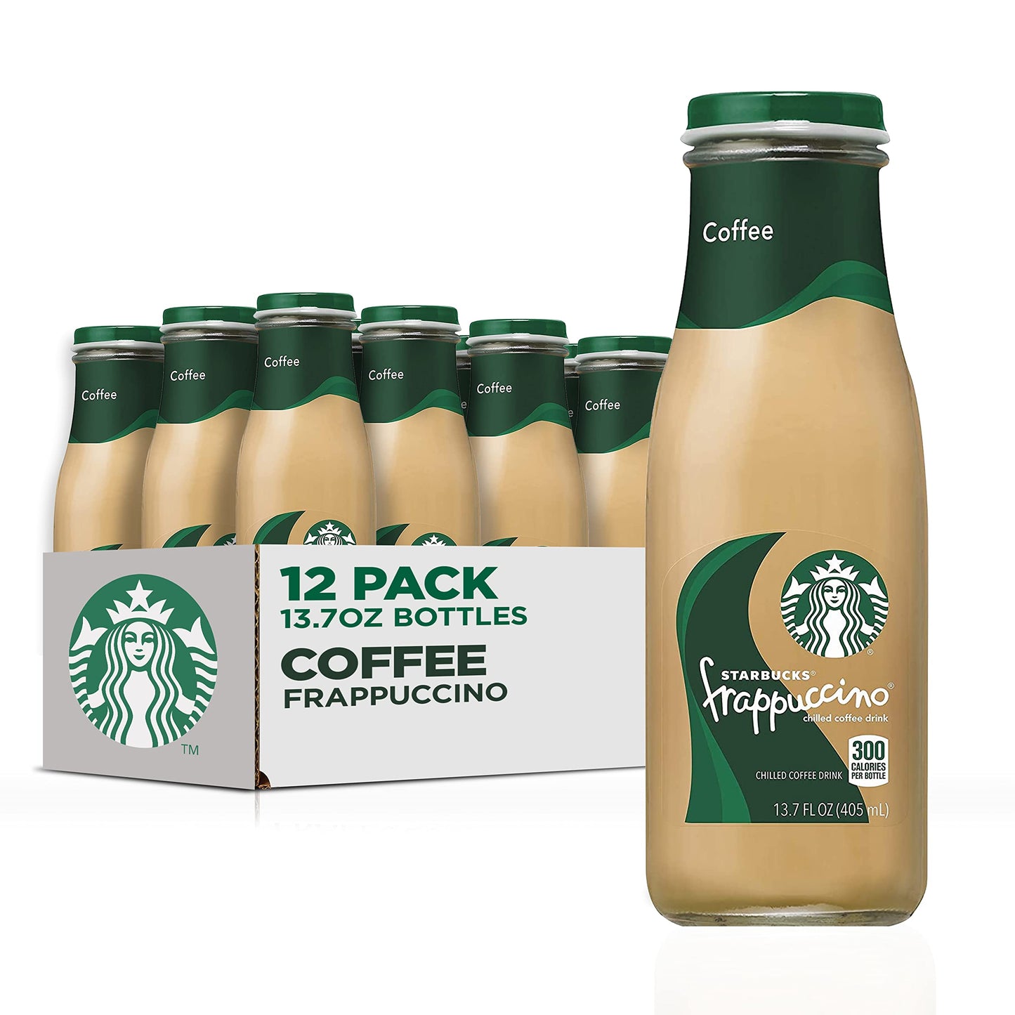 Starbucks Frappuccino Coffee Drink, Coffee, 13.7 Fl Oz Bottles (12 Pack)