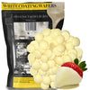 White Melting Chocolate Candy Melts | White Chocolate Melts 5 Lbs| Melting Chocolate Wafers Chips In Healthy Resealable Packaging Perfect For Baking Dipping Chocolate Fountain Fondue Coating Wafer