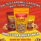 Ozark Nut Roasters: Salted Caramel Cashews, Flavored Snack Nuts & Gourmet Candied Cashews, Blend Of Sugar, Sea Salt & Caramel, Pack Of 1 (7.0 Oz)