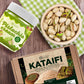 Kataifi Shredded Fillo Dough & Pistachio Butter Spread Bundle for Dubai Chocolate  Authentic Turkish Dried Chopped Kataifi Pastry (1.1 lbs) and Sweet Pistachio Nut Cream (8 Oz)  Ideal for Kunafa  Baklava  and Gourmet Desserts