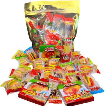 Efrutti Gummi Candy Variety Lunch Party Gift Set | Fat Free Food | Gluten Free | Nut Free | Not Ge | Great For Parties, Gifts An