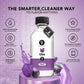 Dolce Flav Ube Extract - Water-Soluble Purple Yam Flavoring, 2 Oz, Clear, Ideal for Ice Cream, Cookies, Boba, Coffee & Pastries