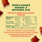 SOLELY - Organic Mango & Orange Whole Fruit Gummies (Pack of 6 Boxes, 5 Bags per Box) - Real Fresh Fruit - Healthy Snacks for Ad