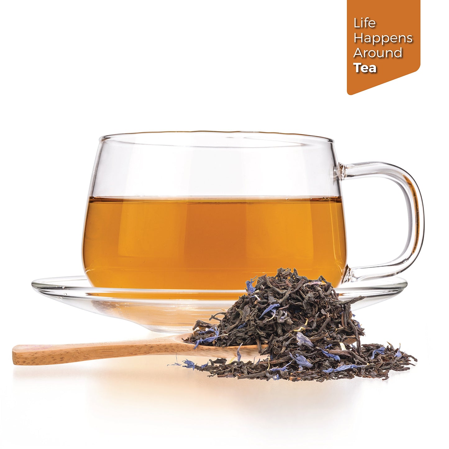 Tealyra Cream Earl Grey Moonlight Loose Leaf Black Tea - Natural, Medium Caffeine, 200g (7-ounce)