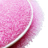 SE Si&Moos Pink Sanding Sugar Pink Edible Sparkling Sprinkles Sanding Sugar Crystals for Cookie Decorating Edible Glitter Rimmer