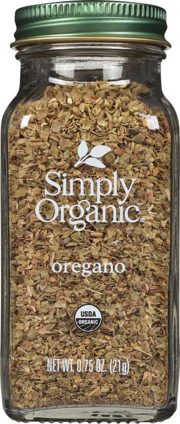 Simply Organic Oregano, .75 oz