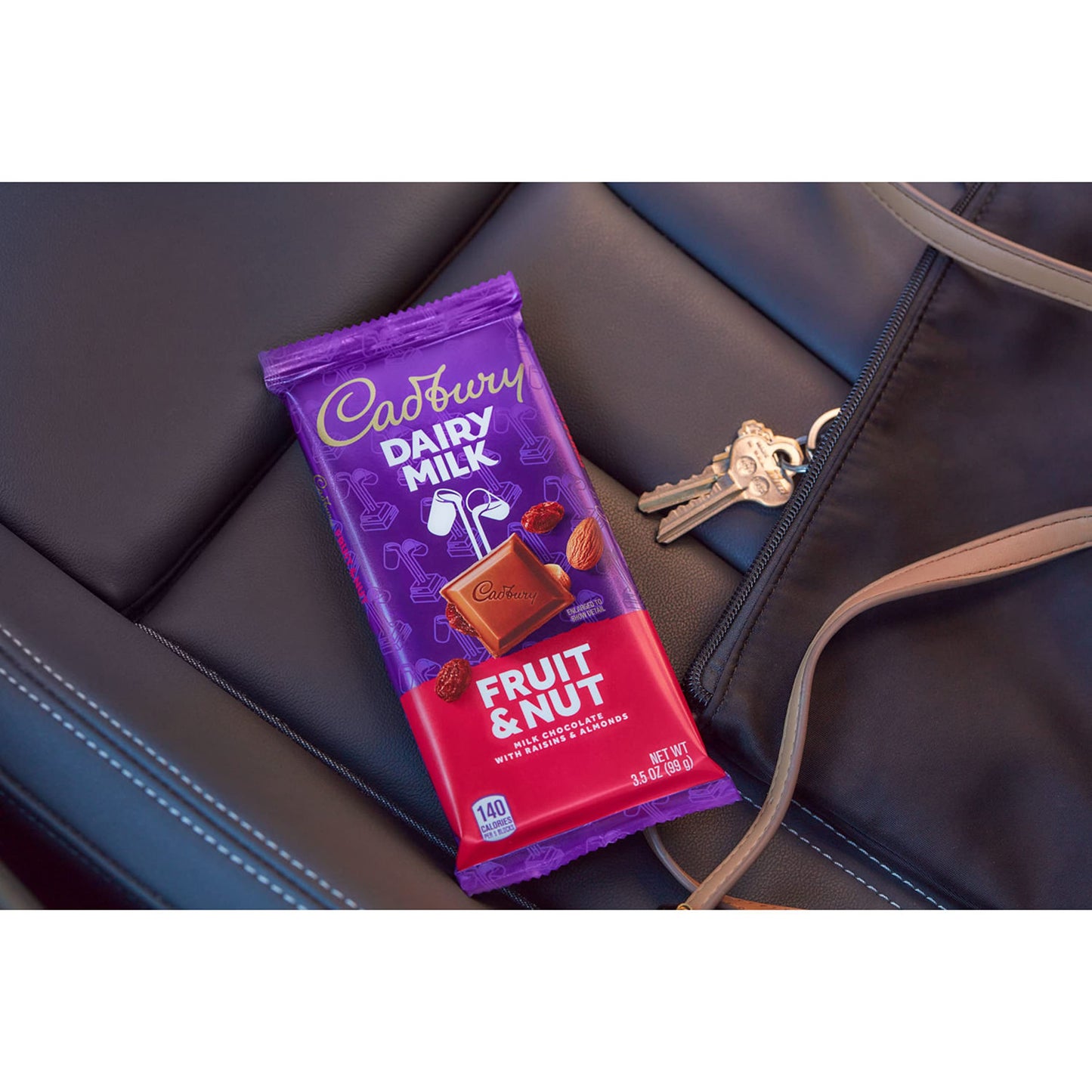 Cadbury Dairy Milk Fruit & Nut Chocolate Bars, 3.5 oz (Pack of 14)