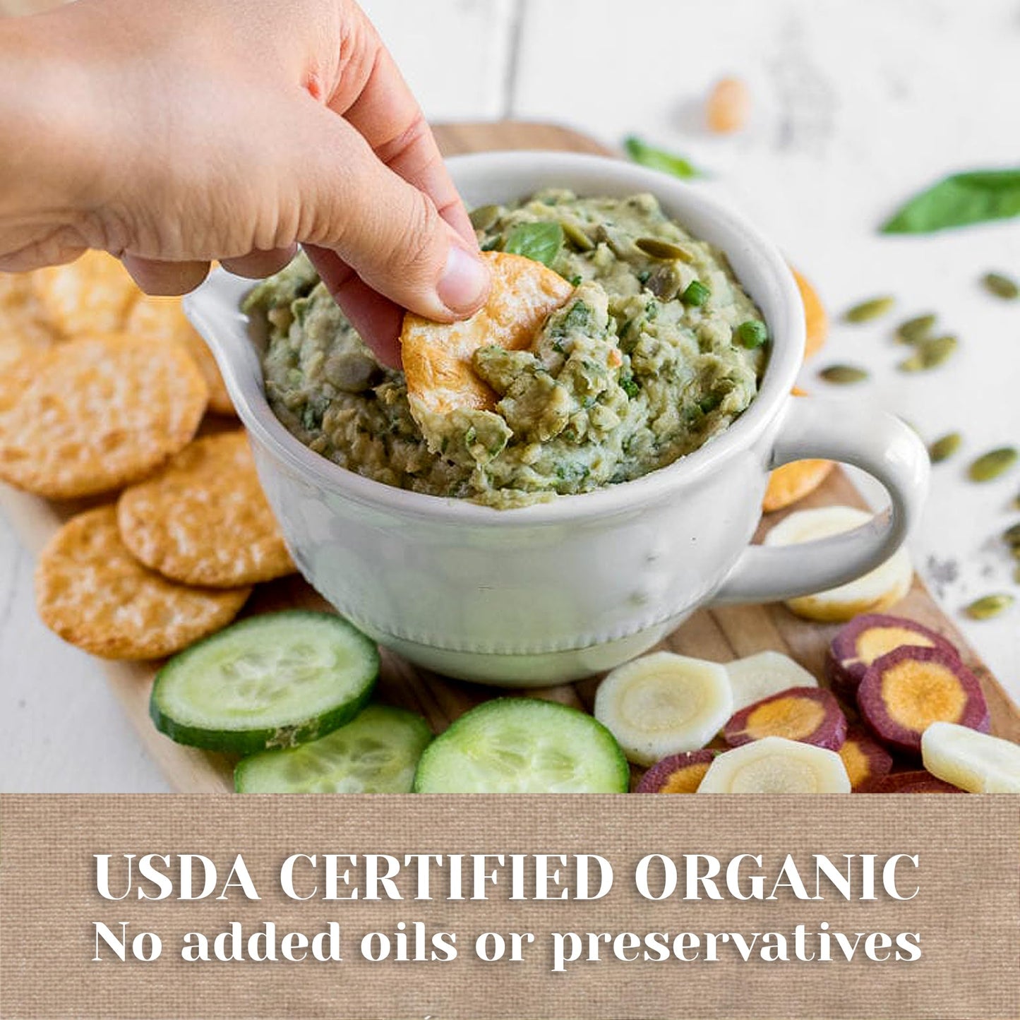 Edward & Sons Organic Unsalted Plain Brown Rice Snaps - Oven Baked, Whole Grain, Gluten Free, No Added Oils, Non-GMO Project Ver