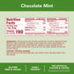 think! Vegan/Plant Based High Protein Bars - Chocolate Mint, 13g Protein, 5g Sugar, No Artificial Sweeteners, Non GMO Project Ve