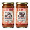 Brooklyn Delhi Tikka Masala - 2pk - Indian Simmer Sauce - Tangy Tomatoes, Luscious Coconut Cream, Roasted Spices - 12oz - Mild E