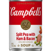 Campbells Condensed Split Pea Soup With Ham and Bacon, Natural Smoke Flavoring Added, 11.5 oz Can