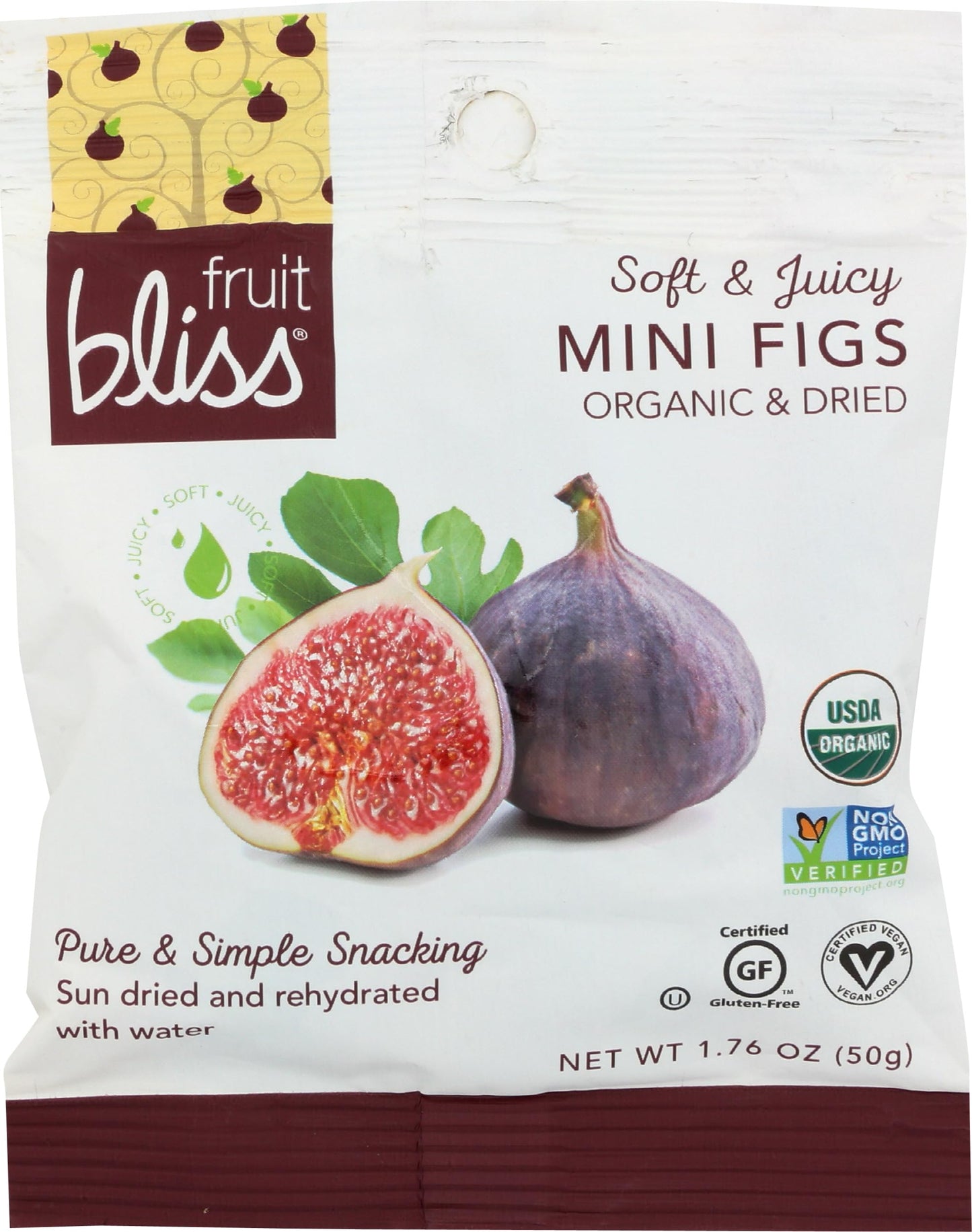 Fruit Bliss - Organic Turkish Mini Figs - Mini Figs - Case Of 12 - 176 Oz(D0102H5K4Uj)