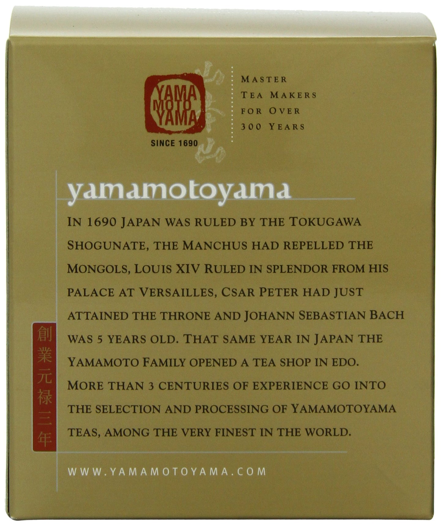 Yamamotoyama Sencha Pyramid Green Tea Bag, 10 Ct. Box