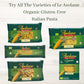 Le Asolane Certified Organic Gluten Free Ditalini Pasta | 4 Pack | Authentic Imported Italian Gourmet Pasta From Select Premium