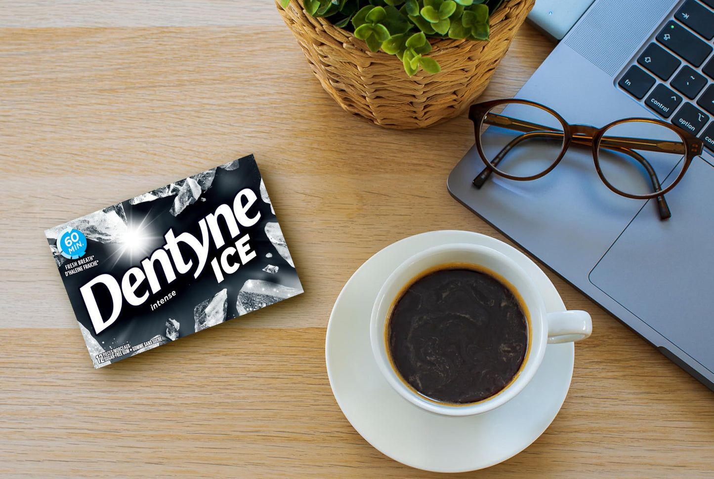 Dentyne Ice Gum, Intense, 12 Count {Imported From Canada