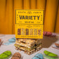 SOUTH FORTY SNACKS Crunchy Nut Bars Variety Pack, Touch of Honey, 12 Count (40g Bars)