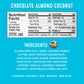 simplyFUEL Whole Food Protein Balls with Probiotics - Chocolate Almond Coconut Snacks - Protein Snack - Gluten Free Energy Balls (24 Packs)