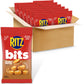 RITZ Bits Peanut Butter Sandwich Crackers, Snacks for Kids and Adults, Lunch Snacks, 12 - 3 oz Bags