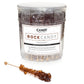 Candy Envy Amber Rock Candy Sugar Sticks, Root Beer Flavor, 36 Individually Wrapped, 36 Count