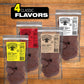 Old Trapper Beef Jerky, Teriyaki Flavor, 21oz, 80-Count Pack, Natural Wood Smoked, 10g Protein per Serving