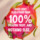 The Daily Good Soft-Dried Dragon Fruit Slices | All Natural Superfood Snacks for Adults & Kids | Healthy, Soft and Chewy | No Su