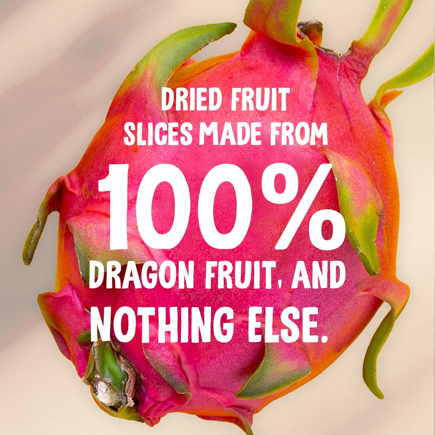 The Daily Good Soft-Dried Dragon Fruit Slices | All Natural Superfood Snacks for Adults & Kids | Healthy, Soft and Chewy | No Su