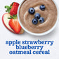Gerber Baby Food 2Nd Foods, Mixed Cereal, Apple, Strawberry & Blueberry With Mixed Cereal Puree, 4 Ounce Tubs, 2-Pack (Pack Of 8