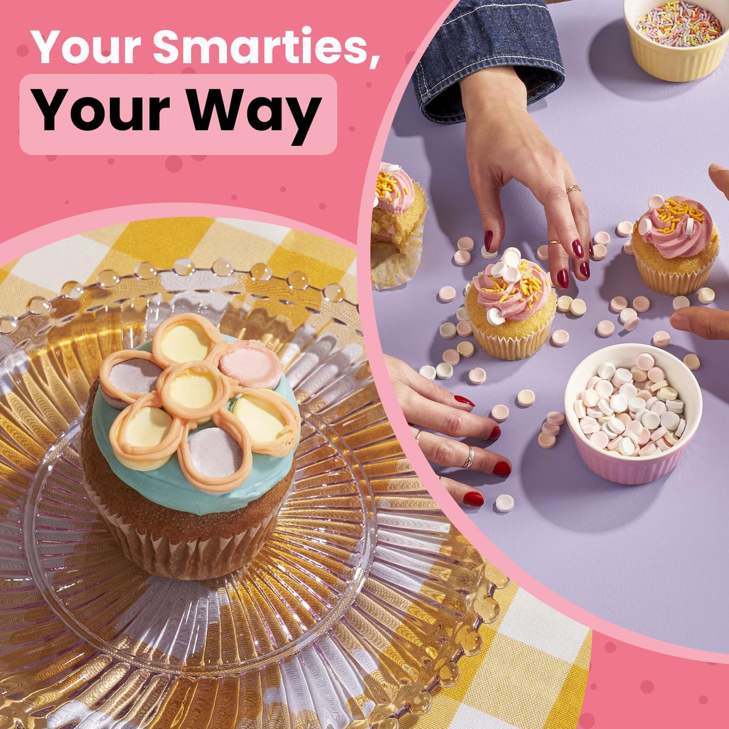 Smarties Candy Bulk Rolls Original Flavor - Gluten & Vegan Free - Classic Sweetness From Family Owned Company Since 1949, Peanut