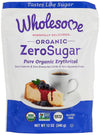 Wholesome Sweeteners 12-Ounce Organic Erythritol Sweetener, Zero Calorie Sweetener, Keto Friendly, Non Gmo, Gluten Free & Vegan