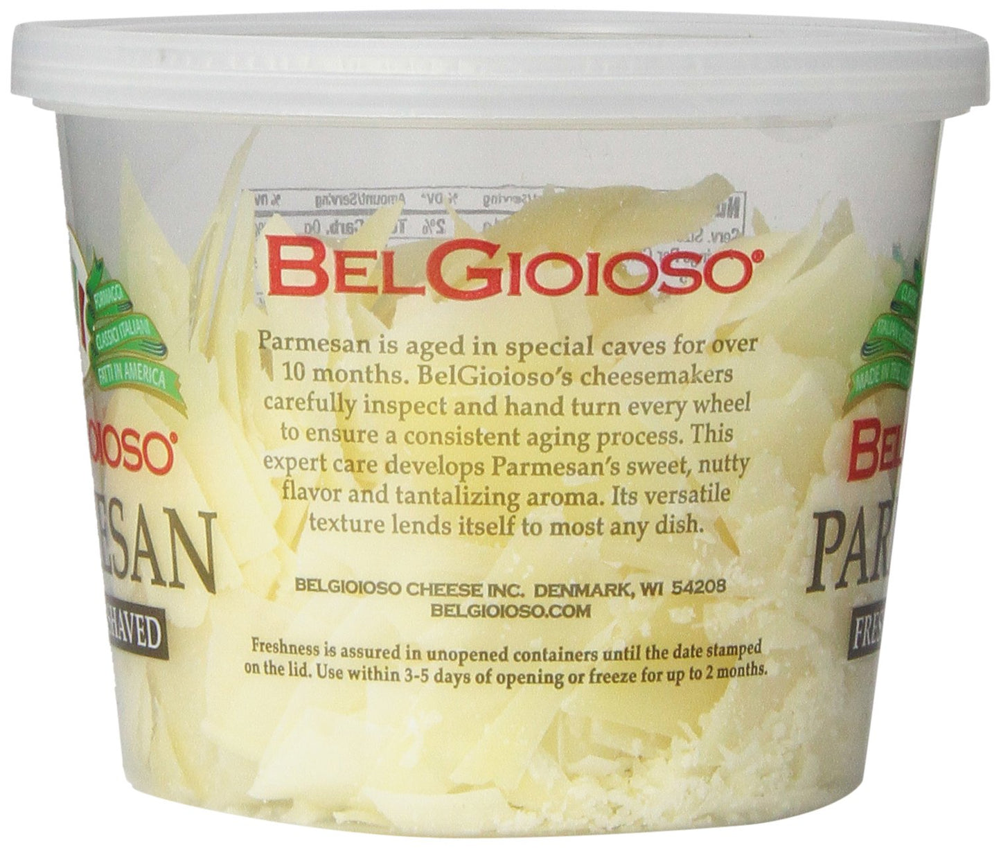Bel Gioioso, Shaved Parmesan Cup, 5 oz